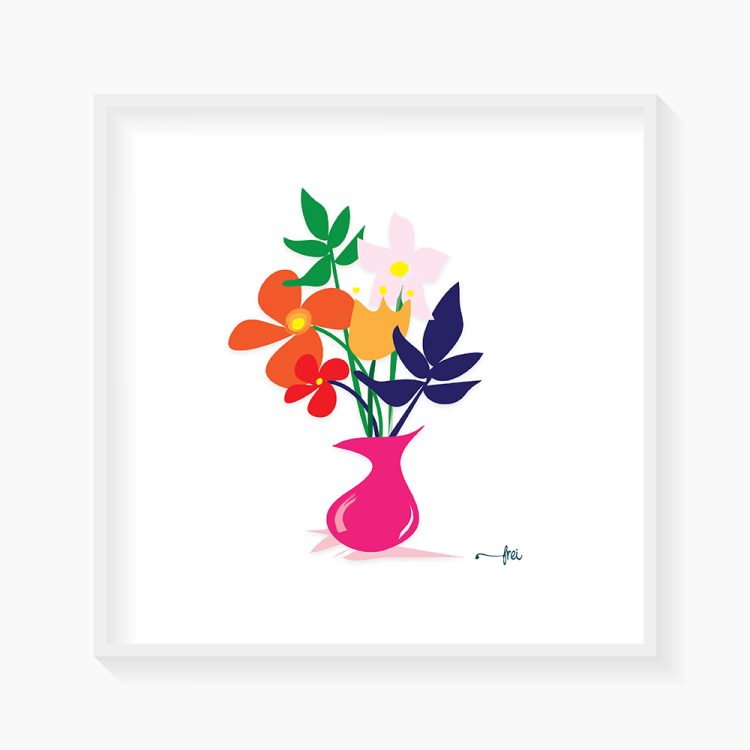 Frei Digi Flowers in Pot