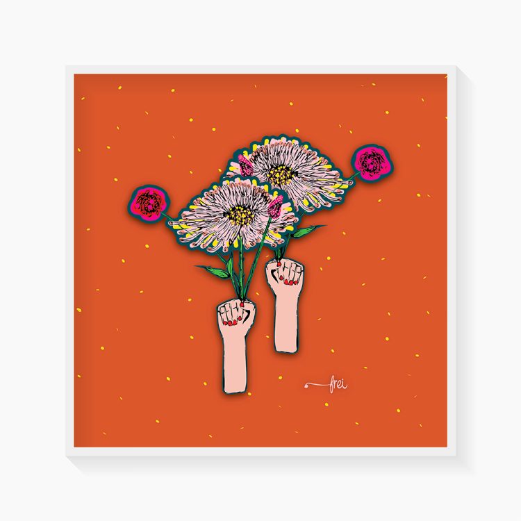 Frei Floral Hands