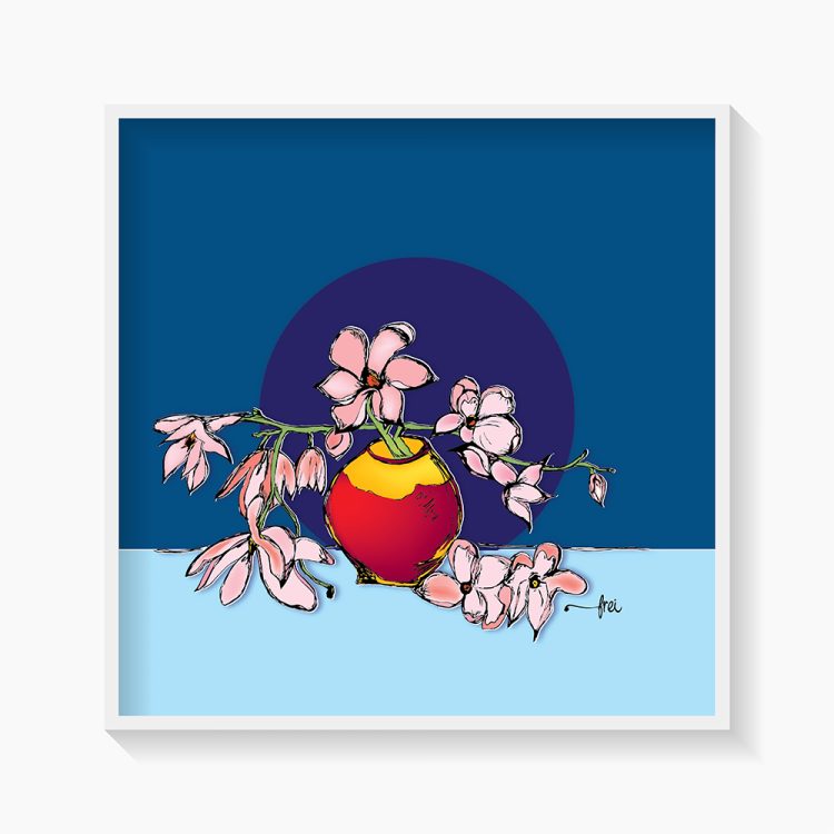 Frei Magnolias Blue