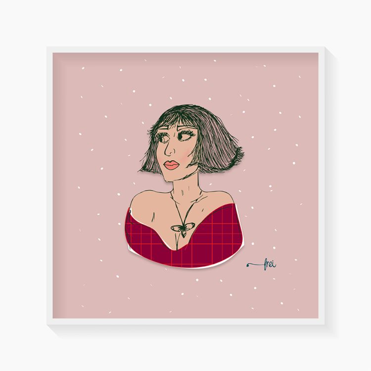 Frei Vintage Girl
