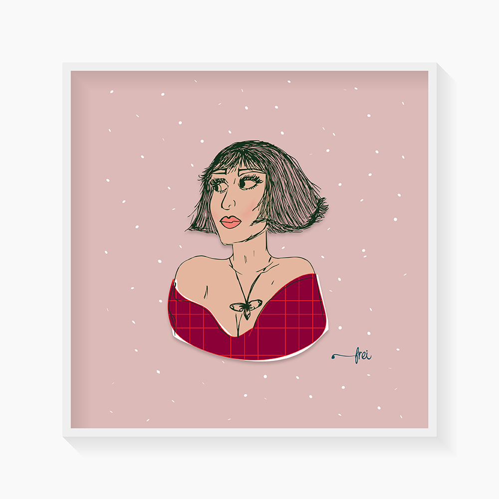 Vintage Girl Frei Vintage Girl