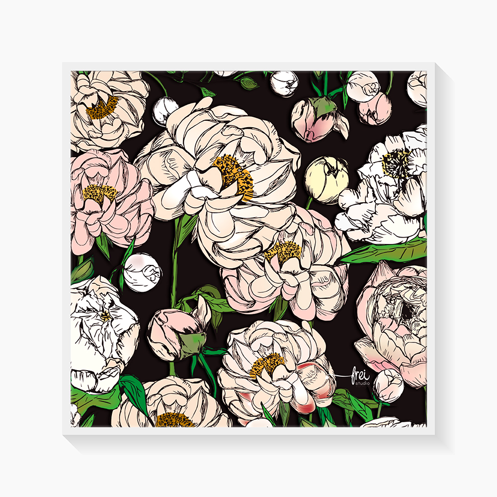 peony-lane-black-frei-design-illustration